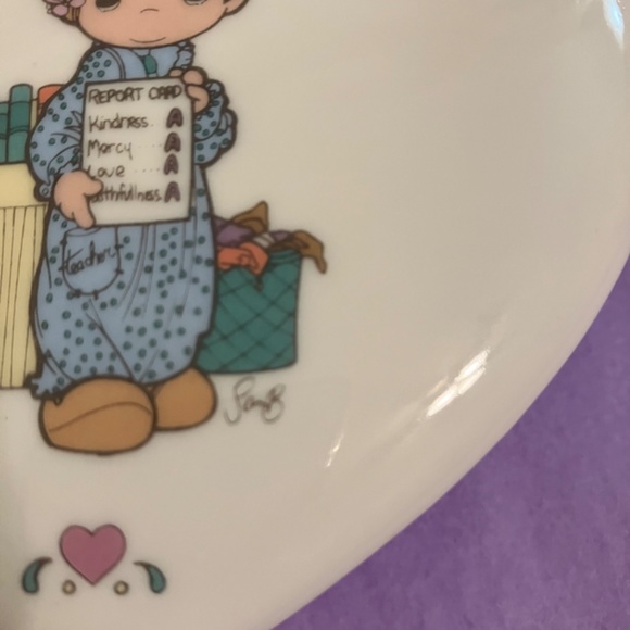 Adorable Precious Moments china trinket heart shaped box! - Picture 5 of 16